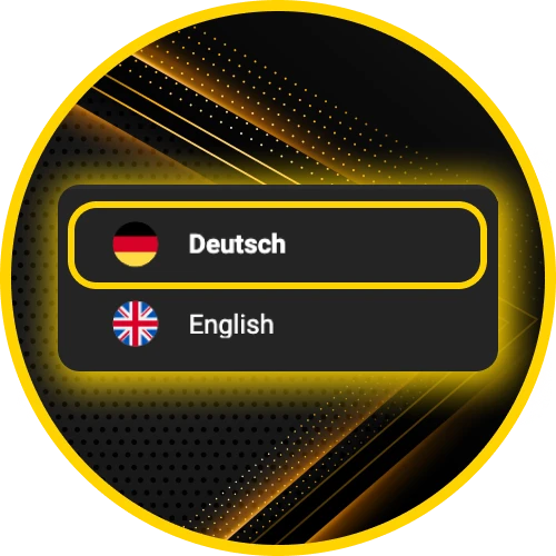 Kann ich in der Bwin Online Casino App Deutsch auswählen.