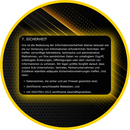 Sind meine Daten im Bwin Online Casino sicher.