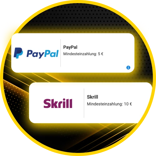 Welche Einzahlungsmethoden gibt es im Bwin Online Casino.