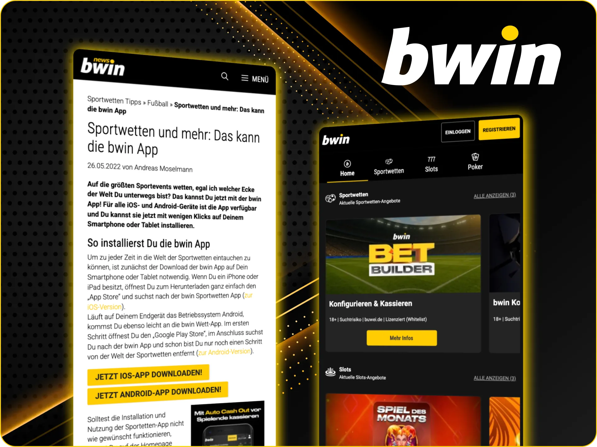 Kann ich die Bwin Online-Casino-App auf meinem Android-Smartphone installieren.