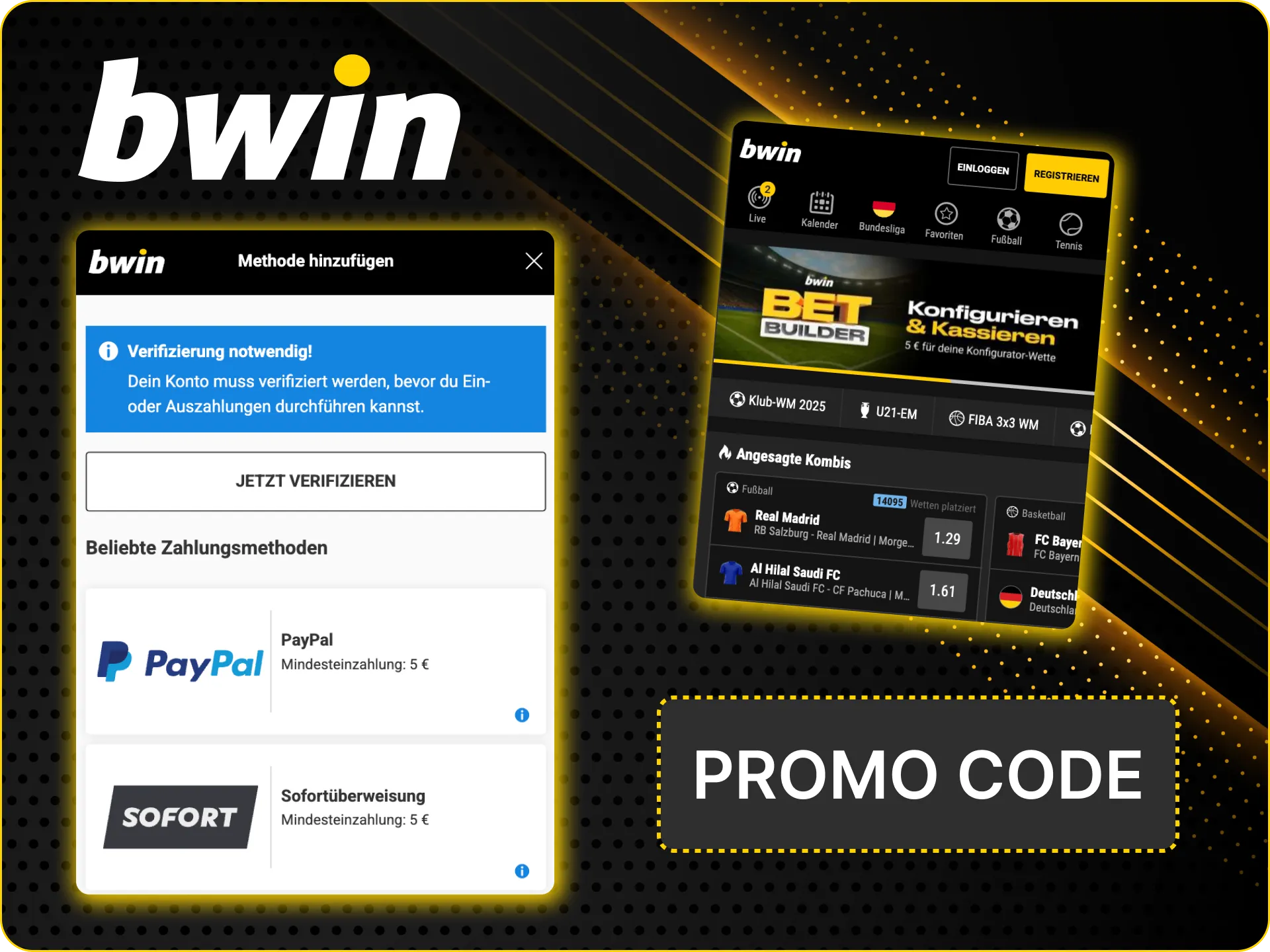 Welchen Promo-Code kann ich im Bwin Online-Casino verwenden.