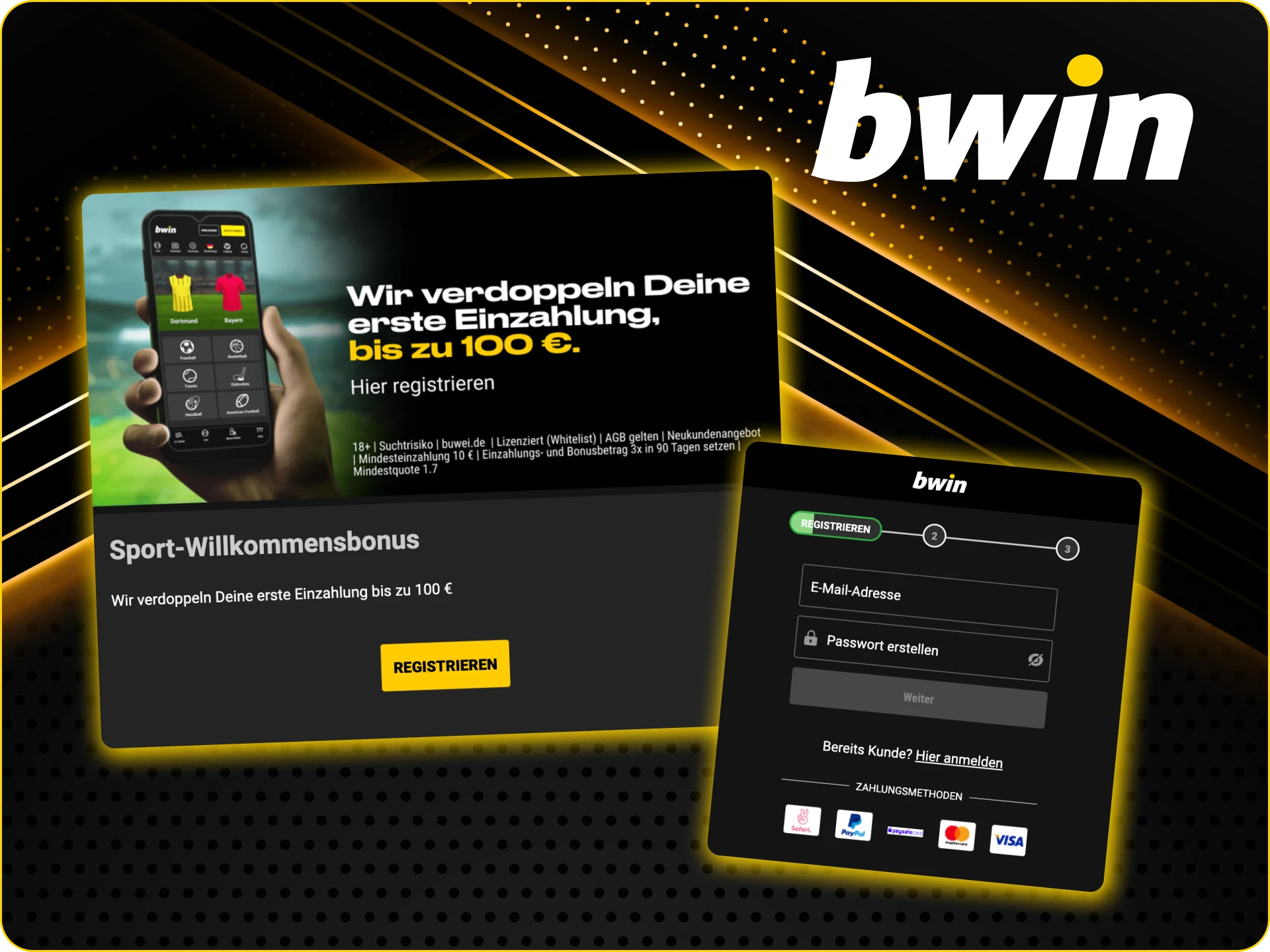 Welchen Bonus erhalten Neukunden im Bwin Online-Casino.
